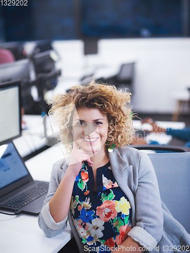 Image of portrait of young female software developer