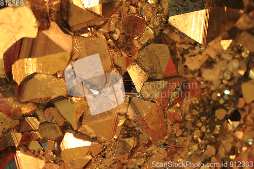 Image of pyrite mineral background