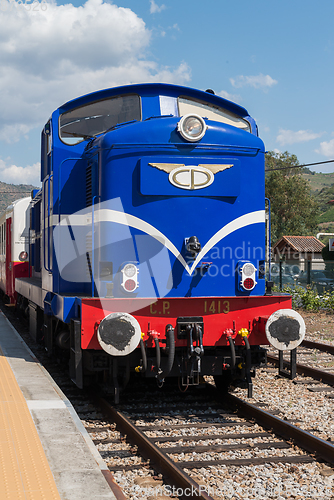 Image of Historic train on Tua\'s Train Station