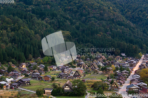 Image of Japanese Old village in Shirakawago