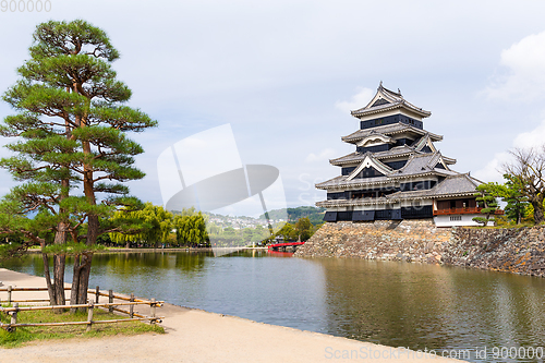 Image of Traditional Japanese Matsumoto Castle