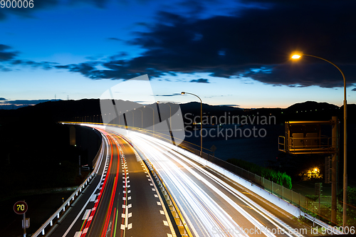 Image of Speed Traffic at night 
