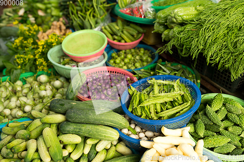 Image of Fresh vegetables market