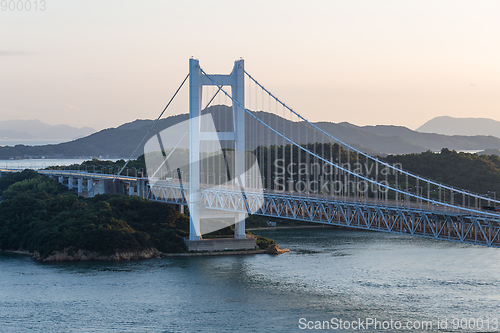 Image of Japanese Great Seto Bridge