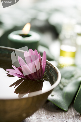 Image of aromatherapy setup