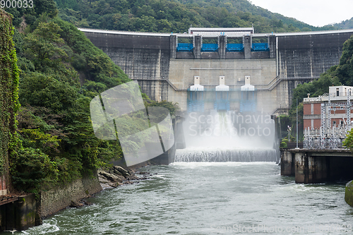 Image of Dam water release