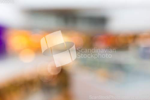 Image of Abstract blur shopping mall for background