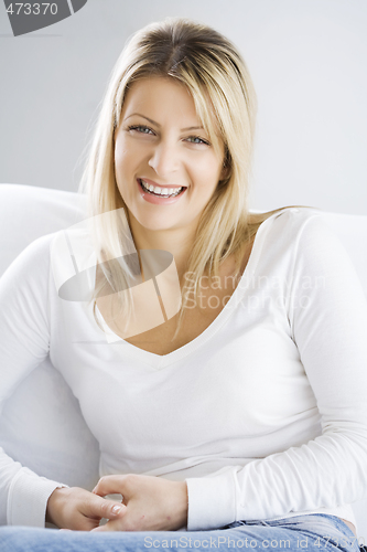 Image of smiling female 