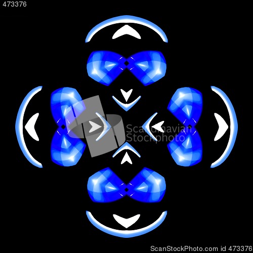 Image of Abstract 3d background