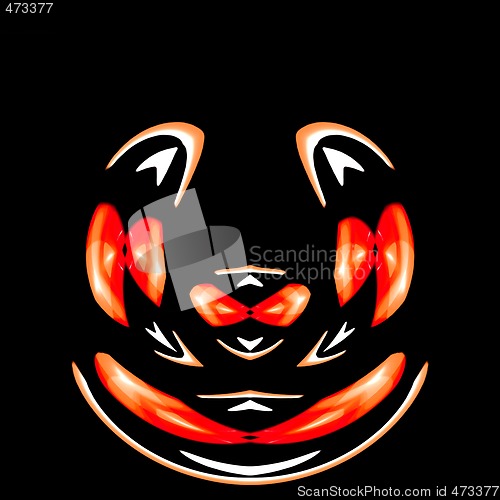 Image of Abstract 3d background