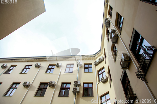 Image of House from bottom in Riga town.