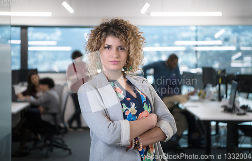 Image of portrait of young female software developer