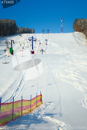 Image of Alpine ski resort