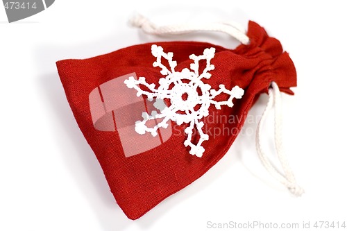 Image of red gift bag