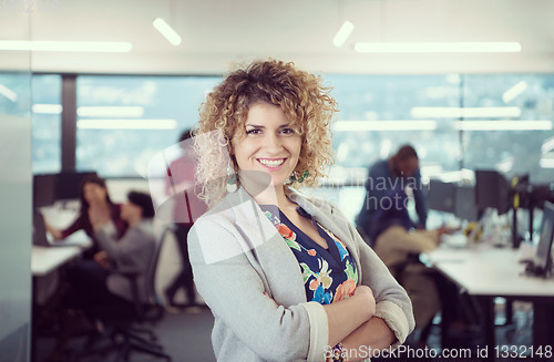 Image of portrait of young female software developer