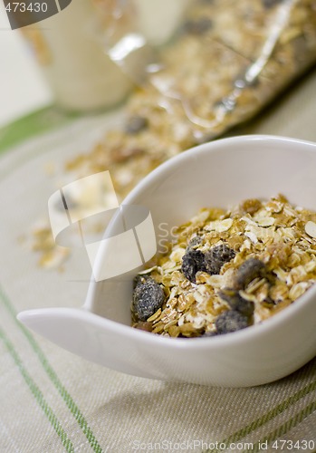 Image of bowl full of muesli