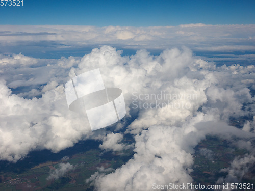 Image of Aerial view of countryside near Bristol