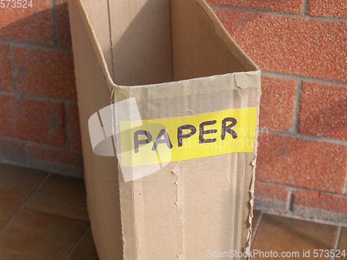 Image of Waste container for paper