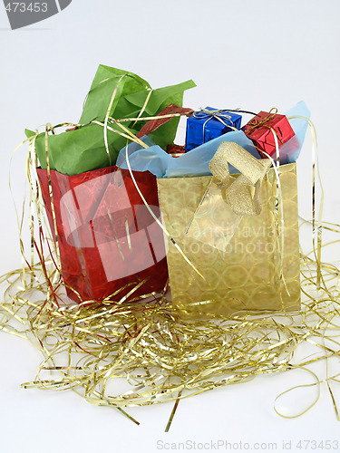 Image of Gift Bags of Presents