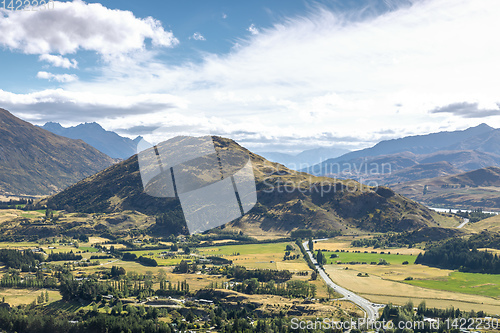 Image of Landscape scenery in south New Zealand