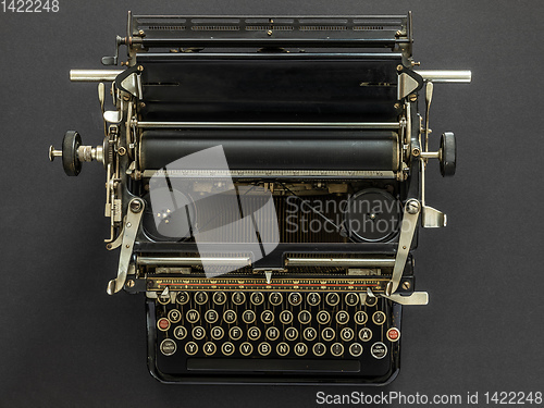 Image of Vintage typewriter retro technology