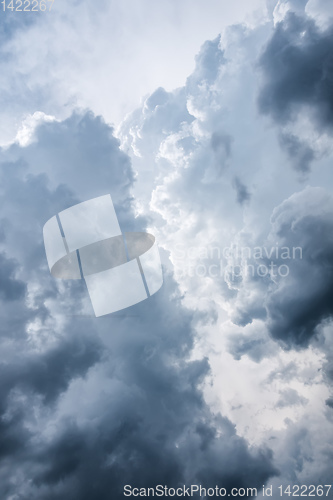 Image of bad weather storm clouds
