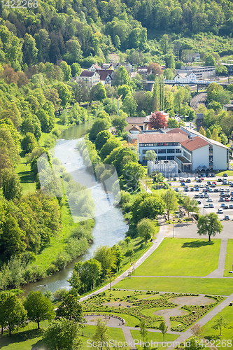 Image of river Neckar at Sulz Germany