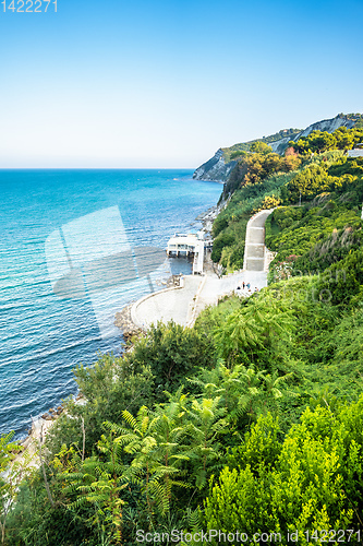 Image of view to the sea at Ancona, Italy