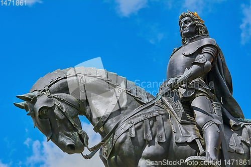 Image of King Matthias Corvin Statue
