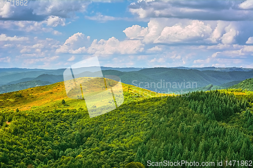 Image of Carpathian Mountains in Romania