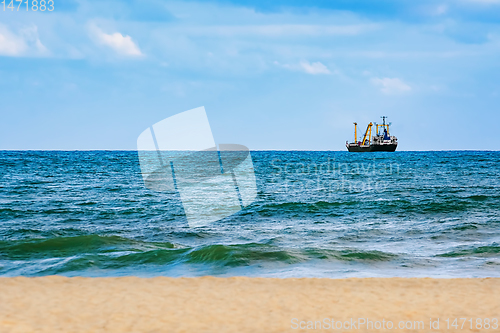 Image of Ship in the sea