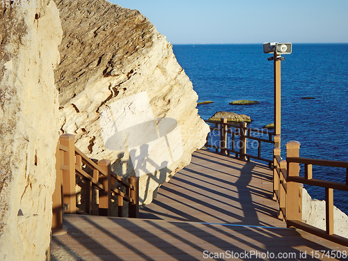 Image of Rock trail in Aktau.