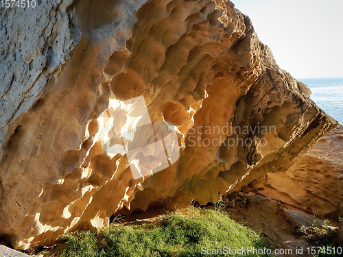 Image of Cliffs by the sea.