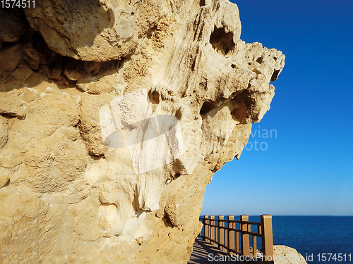 Image of Cliffs by the sea.