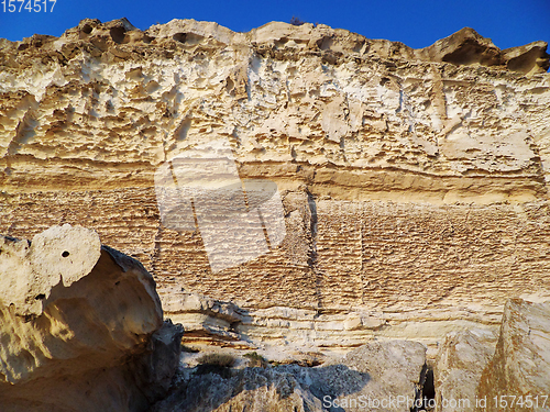 Image of Cliffs by the sea.