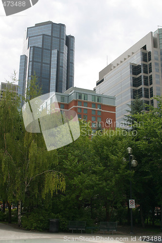 Image of buildings in Calgary, Alberta,Canada