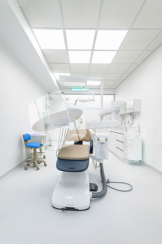 Image of Interior of dentistry medical office, special equipment