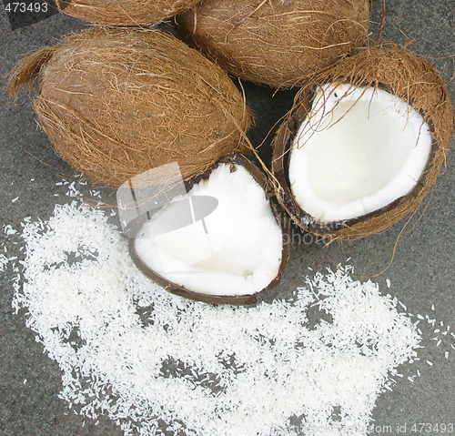 Image of coconuts