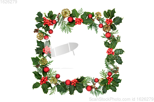Image of Christmas & Winter Wreath Decoration