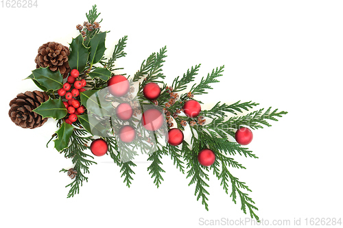 Image of Christmas Decorative Arrangement for the Festive Season