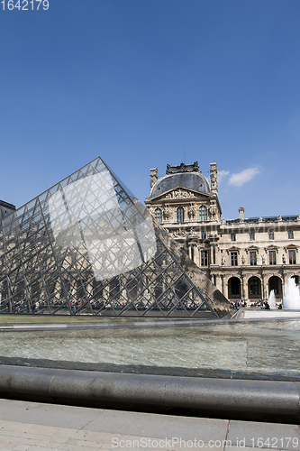 Image of Glass Pyramid at the Louvre Museum