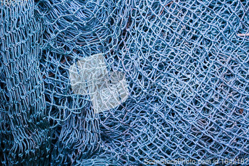 Image of Fishing net background