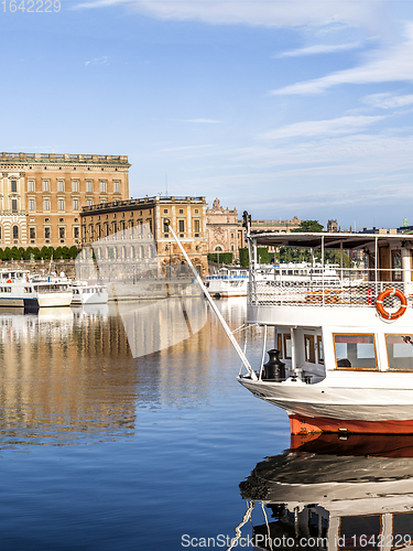 Image of Stockholm daylight skyline panorama