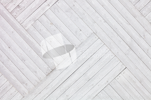 Image of White rustic wooden planks background