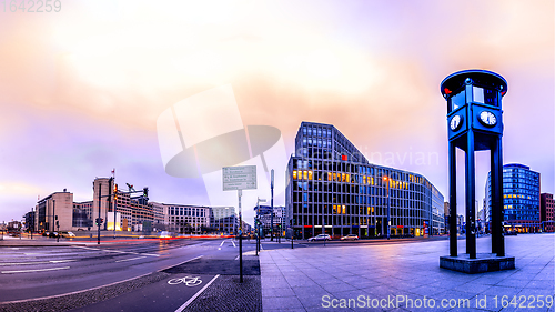 Image of The Potsdammer Platz in Berlin, Germany