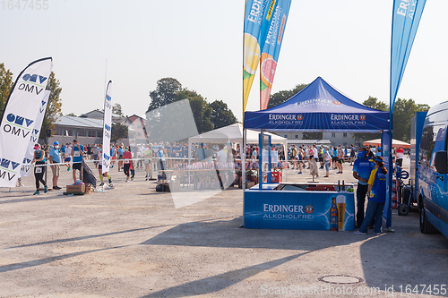 Image of Altötting/Germany/ Bavaria-13.September: OMV Half Marathon Altötting 2020