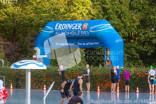 Image of Ratingen/Germany/ North Rhine-Westphalia - September 20: 12th Stadtwerke Ratingen Triathlon a historic event