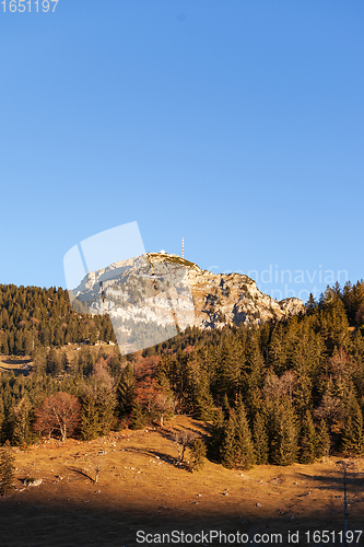 Image of The Wendelstein in bright sunshine