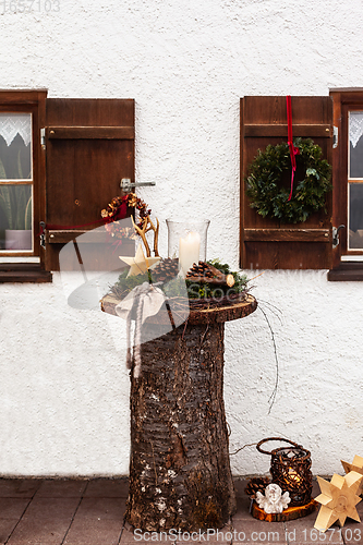 Image of Christmas decoration for outside