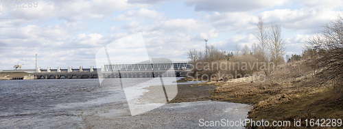 Image of Dam of hydroelectric power plant